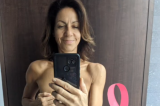 Apresentadora da BBC posta selfie de topless antes de mastectomia