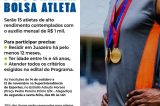 Prazo para inscrição do programa Bolsa Atleta da Prefeitura de Juazeiro termina nesta sexta