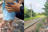 Vídeo: Mãe vai comprar cigarro e deixa bebê em linha de trem