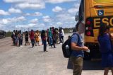 Estudantes perdem prova do Enem após ônibus de prefeitura quebrar