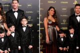 Vídeo: Messi não permite que esposa seja retirada de sessão de fotos na entrega da Bola de Ouro