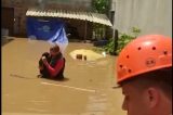 Bombeiros realizam 70 resgates de pessoas e animais ilhados por causa da chuva