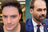 Eduardo Bolsonaro minimiza depressão de Felipe Neto após desabafo: ‘Geração mimimi’