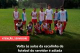 Sindsemp adia retorno aos treinos da escolinha de futebol