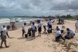 Vestígios de óleo voltam a ser encontrados em praias da Paraíba