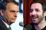 Rafinha Bastos alfineta Jair Bolsonaro na internet: “Vai trabalhar!”