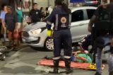 Detento no semiaberto assalta farmácia e sofre acidente durante fuga