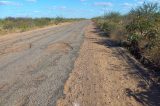 Descaso e abandono na estrada de acesso ao Junco, Salitre