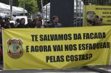 Policiais Federais fazem protestos contra Jair Bolsonaro