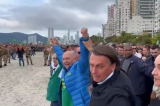 “Vai pra trás, meu Deus do céu”, diz Bolsonaro em ‘chega pra lá’ na vice-governadora de Santa Catarina (vídeo)