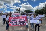 Concursados de Serrita protestam contra decreto municipal que anulou convocação dos aprovados