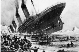 A queima do livro Titanic na Guerra