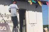 Coronel Anselmo Bispo comemora chegada de internet em comunidade do interior de Juazeiro