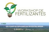 Abertas as inscrições para a 5ª edição do Workshop de Fertilizantes