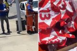 Supervisor é flagrado retirando imagens do PT na Bahia Supervisor é flagrado retirando imagens do PT na Bahia