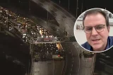 Eduardo Paes: ponte só será liberada quando houver certeza de que colisão não provocou “consequências mais graves” Eduardo Paes: ponte só será liberada quando houver certeza de que colisão não provocou “consequências mais graves”