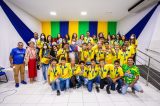 Prefeita Suzana Ramos faz homenagem à atletas e comissões técnicas