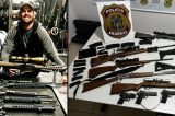 Eduardo Bolsonaro reclama de apreensão de armas de golpistas e PF revela arsenal; veja fotos