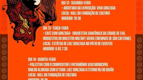 Caruaru: IV semana Viva Gonzaga terá a participação da Orquestra Sanfônica de Exu