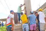 Prefeitura de Juazeiro inicia transferência de famílias do Angari afetadas pela cheia do Rio São Francisco e moradores manifestam elogios pela assistência irrestrita