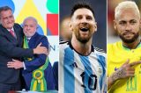 Ministro de Lula alfineta Neymar e o compara a Messi para falar do governo