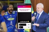Jogador de vôlei Wallace ameaça presidente de morte: ‘daria um tiro no Lula?’