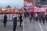 Italianos protestam contra o envio de armas para a Ucrânia