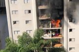 Mulher sobrevive após pular de 6º andar de prédio para fugir de incêndio em SP