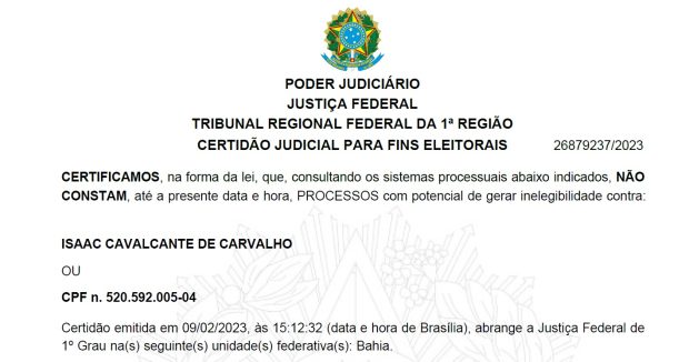 Confiante no retorno à Prefeitura de Juazeiro, Isaac sai da disputa a ALBA  e coloca esposa como pré-candidata a deputada estadual – Blog Nossa Voz