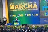 Alckmin reforça diálogo aberto e direto com municípios na Marcha de Prefeitos