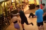 VÍDEO: Mulher leva soco de PM em academia após discussão para revezamento de aparelho