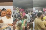 VÍDEOS: Tambores, berimbaus e protesto na Câmara de Caxias do Sul contra vereador que atacou baianos