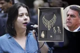 Sâmia Bomfim pede ao TCU apreensão das joias de Bolsonaro: “o larápio driblou a Receita. É crime!”