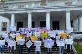 Estudantes de odontologia da Ufba fazem manifestação contra problemas estruturais