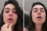 Thaila Ayala chora e faz desabafo sobre dificuldades da maternidade