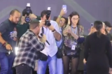 Raquel é vaiada no São João de Vitória