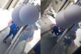 Estudante cai de ônibus que circulava com porta aberta em Salvador Estudante cai de ônibus que circulava com porta aberta em Salvador