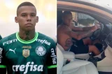 Vídeo: jogador do Palmeiras é exposto por garota de programa