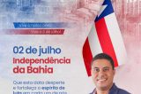 Itallo Marcelino celebra bicentenário da Independência da Bahia
