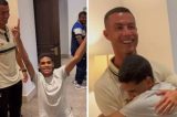 Realização de sonho: Luva de Pedreiro conhece o astro Cristiano Ronaldo, na Espanha; assista