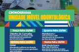 Prefeitura de Juazeiro divulga cronograma de atendimento da Unidade Móvel Odontológica para o período de 22 a 25 de agosto