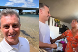 Luciano Huck desembarca no Vale do São Francisco para gravar com projetos sociais