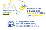 10ª Conferência Municipal de Assistência Social de Sento-Sé acontece nesta quinta-feira (3)