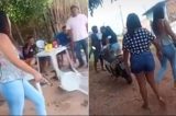 VÍDEO: Casal briga em bar e policiais são ameaçados após mulher sacar arma ‘ilegal’