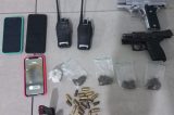 Durante operação, Polícia Militar apreende armas, drogas e celulares em Juazeiro