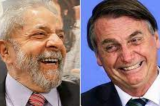 Bolsonaro aparece à frente de Lula em disputa presidencial hipotética