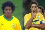 Filha perdida? Jogadora viraliza por semelhança com Ronaldinho Gaúcho