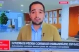 Gafe ao vivo: correspondente da GloboNews chama a emissora de ‘Globolixo’ (vídeo)