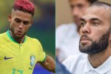 Jogador da Seleção é criticado após revelar que Daniel Alves é seu ídolo