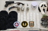 Cipe – Caatinga apreende armas e drogas no interior da Bahia; dois meliantes tombam